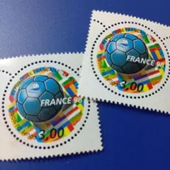 2025年最新】フランス 1998年 サッカーワールドカップ 切手の