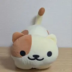 ねこあつめ めちゃでかぬいぐるみ　くりーむさん