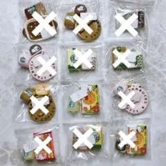 【1袋200円】デコパ　デコパーツ　立体　ミニチュア　平パーツ　立体　アソート