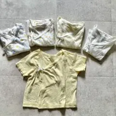 新生児用　短肌着　5枚セット