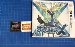 ポケットモンスター X パール　サン　ニンテンドー3DS ニンテンドーDS