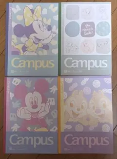 ディズニーキャラクターキャンパスノート B5 6mm×35行 30枚