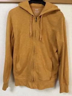 UNIQLO エアリズム　パーカー　オレンジ