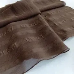 GUCCI　スカーフ　SILK100%