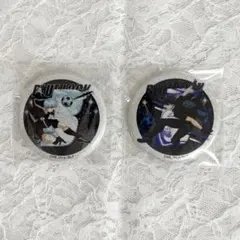 【11月まで】ブルーロック 氷織羊 烏旅人 ナイトサッカー 缶バッジ グリッター