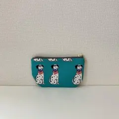 ダルメシアン柄のミニミニポーチ