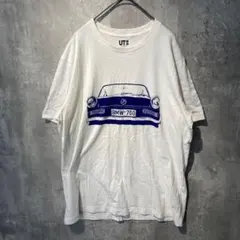 UNIQLO L UT 티셔츠 BMW 콜라보레이션 티셔츠 코튼 100% 남성