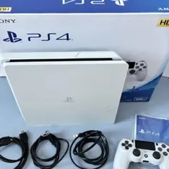 ホワイト PlayStation 4 本体 コントローラー付き
