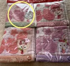 ダッフィー&フレンズ ハートフェルト・ストロベリーギフト ミニタオル