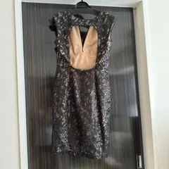 bcbgmaxazria スパンコール 刺繍 ドレス S