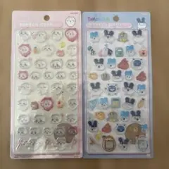 ちいかわ　たまごっち　立体シール　2枚セット　ちいかわ＆みみっち