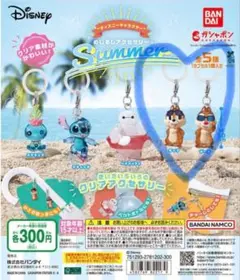 ディズニー　めじるしアクセサリー　Summer チップ&デール
