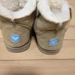 値下　ロキシー、ROXY、本皮ムートン、ショート丈、ふかふか