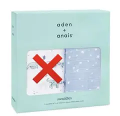 【即日発送】aden + anais スワドル