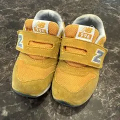 New Balance キッズ スニーカー イエロー　ニューバランス