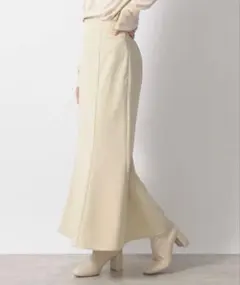 ローリーズファーム　マーメイドロングスカート アイボリー