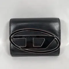 人気 DIESEL ディーゼル 三つ折り財布 コンパクトウォレット レザー