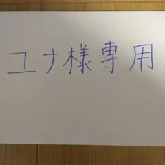 ユナ様専用　✴他の方のご購入不可✴
