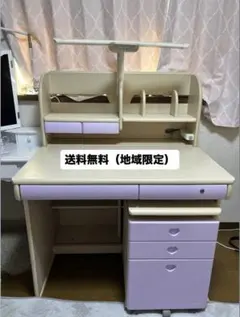 コイズミ　学習机　LEDデスクライト付き　パープル　横浜市内配送無料 2026年最新】学習机 コイズミ デスクライトの人気アイテム - メルカリ