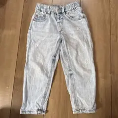 ZARA デニムダメージパンツ　98cm