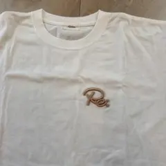 #Re:room 刺繍ロゴ Tシャツ ホワイト