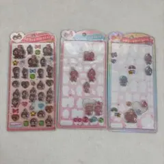 モンチッチ うるちゅるポップシール　3シートセット
