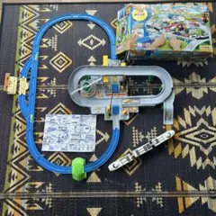 くるぞわたるぞカンカン踏切DXセット 新幹線トキ付き　トミカプラレール