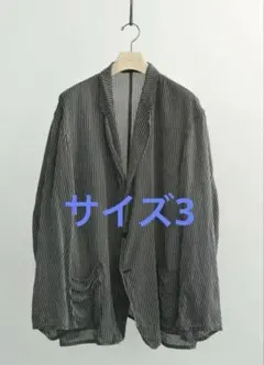 COMOLI 26SS STRIPE JACKET 2 - メルカリ
