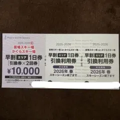 2026年最新】かぐら リフト券の人気アイテム - メルカリ