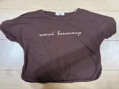 Tシャツ ブラウン 110㎝