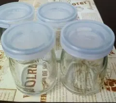 ガラス瓶・キャニスター 4個セット