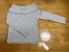 タグ付き 新品 LD prime トップス リブ ニット オフショルダー ルゥデ