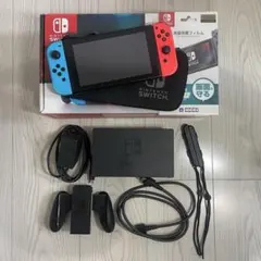 【完品】Nintendo Switch 初期型 ネオン ※Joy-Con訳あり