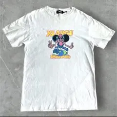 XLARGE Tシャツ M 白 ホワイト ストリート プリント y2k 半袖