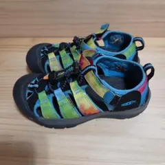 KEEN サンダル タイダイ柄 キッズのサムネイル