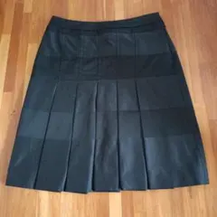 【美品】MaxMaraスカートブラック フォーマル艶