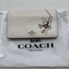 COACH Disneyコラボ長財布