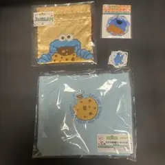 セサミストリート キャラ福 쿠지 Blooming 3点セット