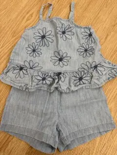 GAP 女の子 刺繍 セットアップ