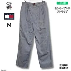 【トミーヒルフィガーTOMMY HILFIGERセンタープレスストライプパンツMのサムネイル