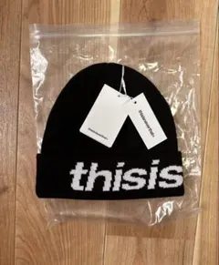 thisisneverthat ブラック ビーニー