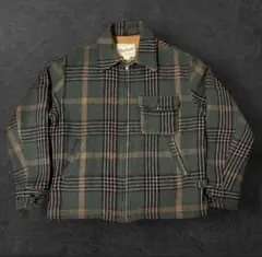 90s usa Woolrich 白タグ ウールジャケット シンチバック ykkのサムネイル