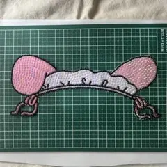 うちわ デコ パーツ うさ耳