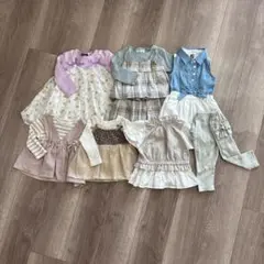 ⭐︎女の子　80センチ(1点90) 9点セット　売り⭐︎