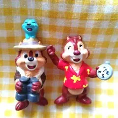 値下‼️昔★海外 レスキューレンジャーズ フィギュア チップとデール ディズニー