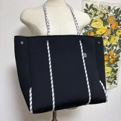 【qbag paris】Qバッグ ネオプレン ショルダー/トートバッグ L大容量のサムネイル