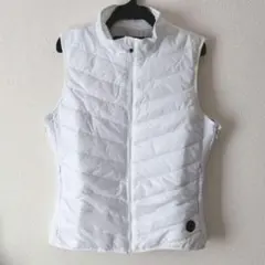 電熱ベスト Мサイズ 5枚ヒーター 軽量 ホワイト 男女兼用 防寒 寒さ対策 冬