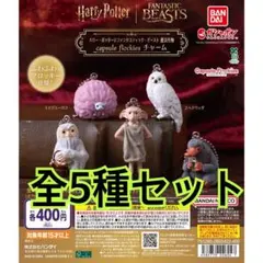 ハリー・ポッター 魔法生物 カプセルフロッキーチャーム全5種
