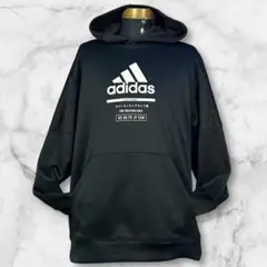 USA古着パーカー Lサイズ　adidas アディダス　ブラック