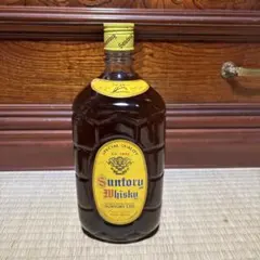 サントリーウイスキー 取っ手付き ガラス ボトル 角瓶 1920ml 終売品